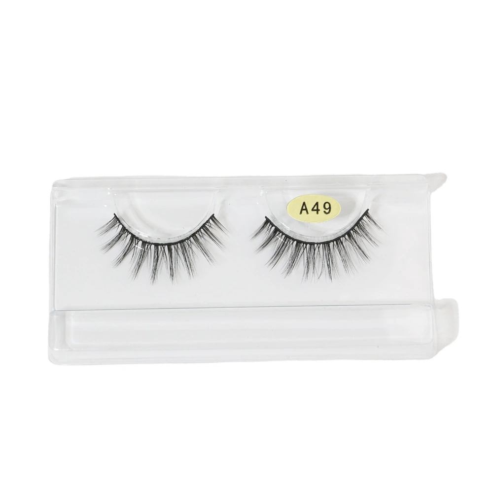 30 Pairs False Eyelashes Women Professional Makeup Soft Long Thick Curly Fake Lashes for Dating Party