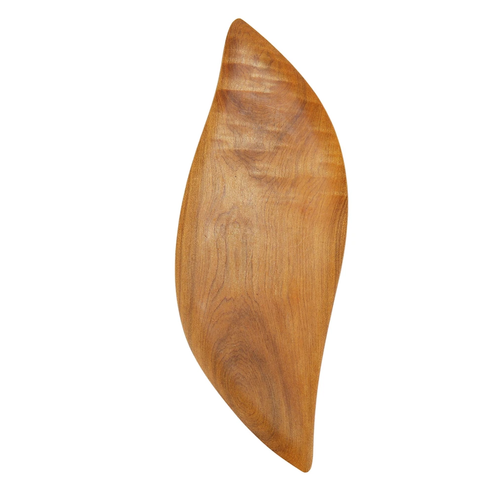 Gua Sha Scraper Face Body Universal Fragrant Wood Leaf Type Meridian Scraping Board