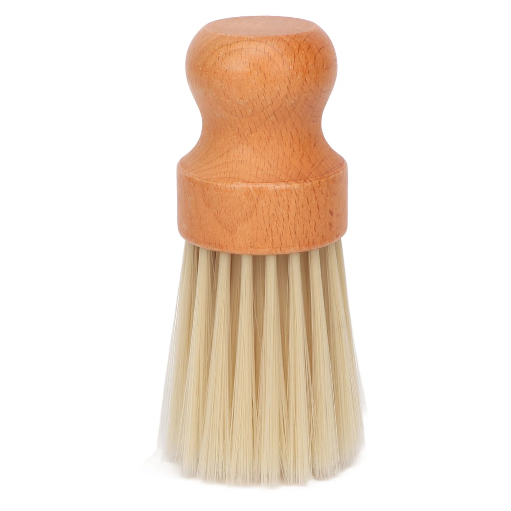 Shaving Brush Soft Bristles Beech Wood Handle Portable Men Hair Shaving Brush for Home Salon