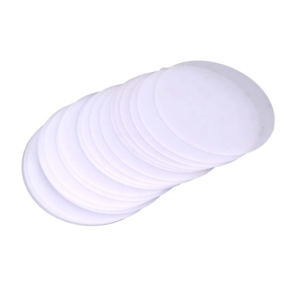 20pcs Dental Vacuum Forming Sheet Safe Round Shape Dental Diaphragm Sheet For Orthodontic Splint Retainer