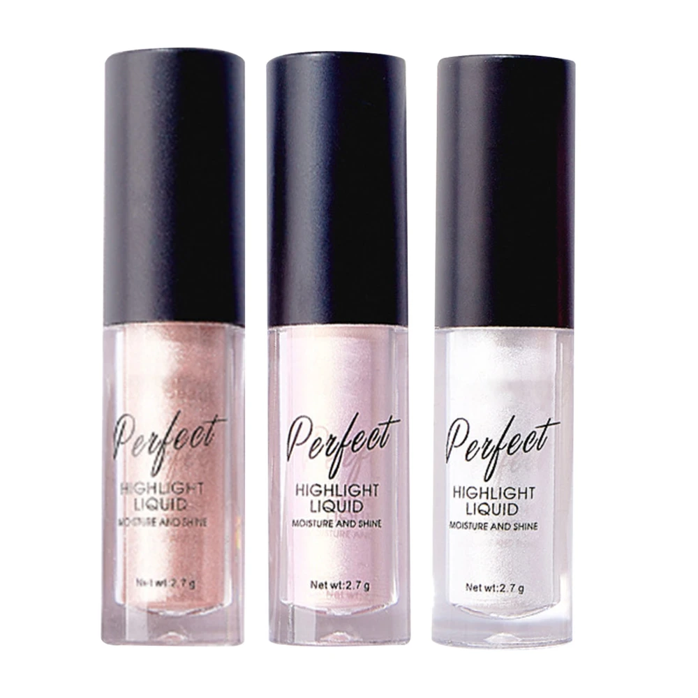 Highlight Liquid Shine Moisture Hydrating Brightening Face Highlighters for Make Up 0.1oz