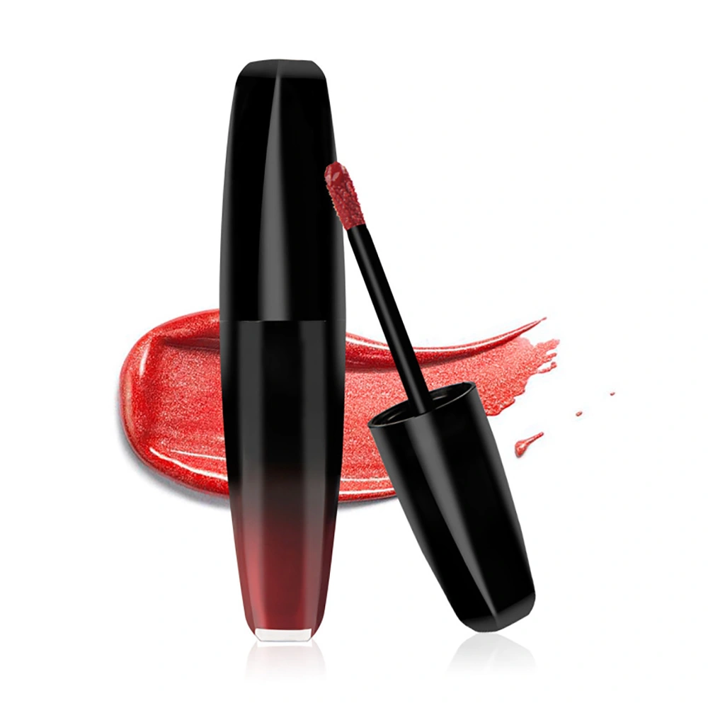 Mirror Lip Glaze Long Lasting Moisturizing Nourishing High Shine Glossy Lip Tint for Students 05 Positive Red