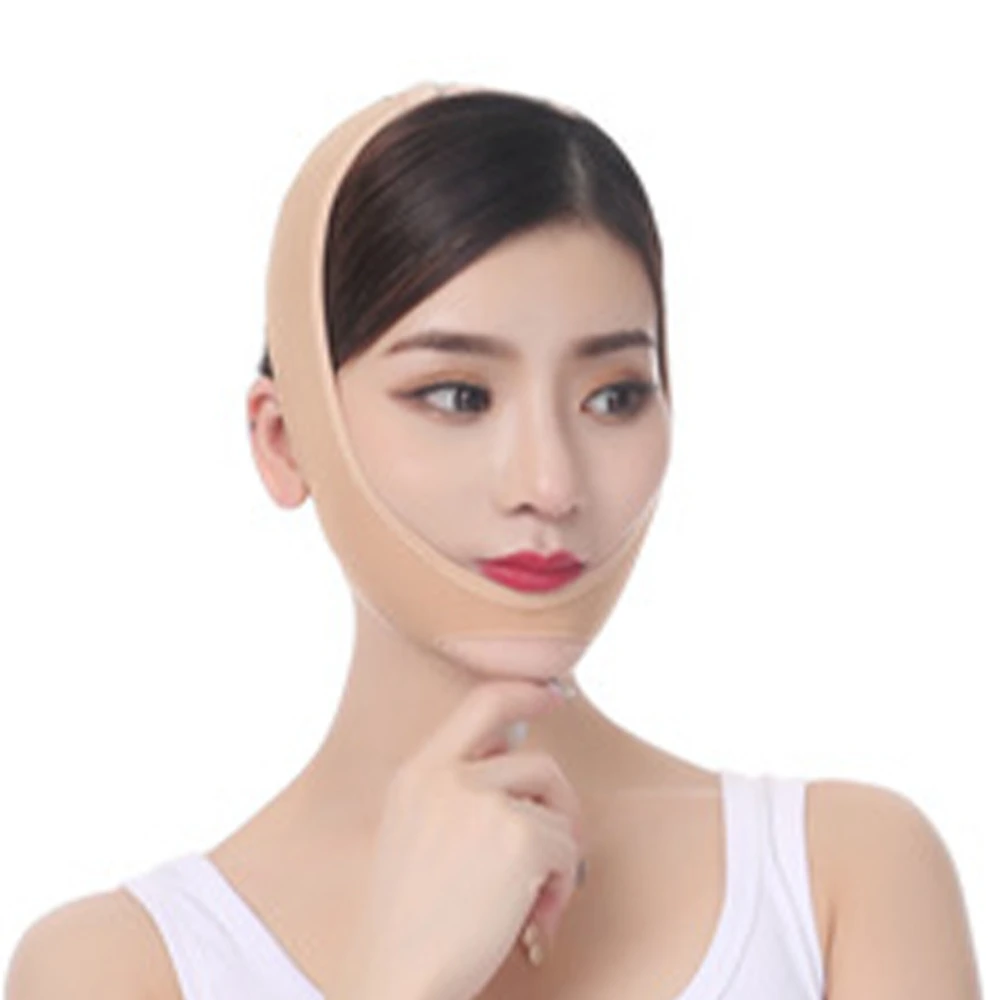 Facial Strap Wrinkle Reduction Lifting Belt Non Stimulation Face Repair Beauty Supplies Skin Color XL