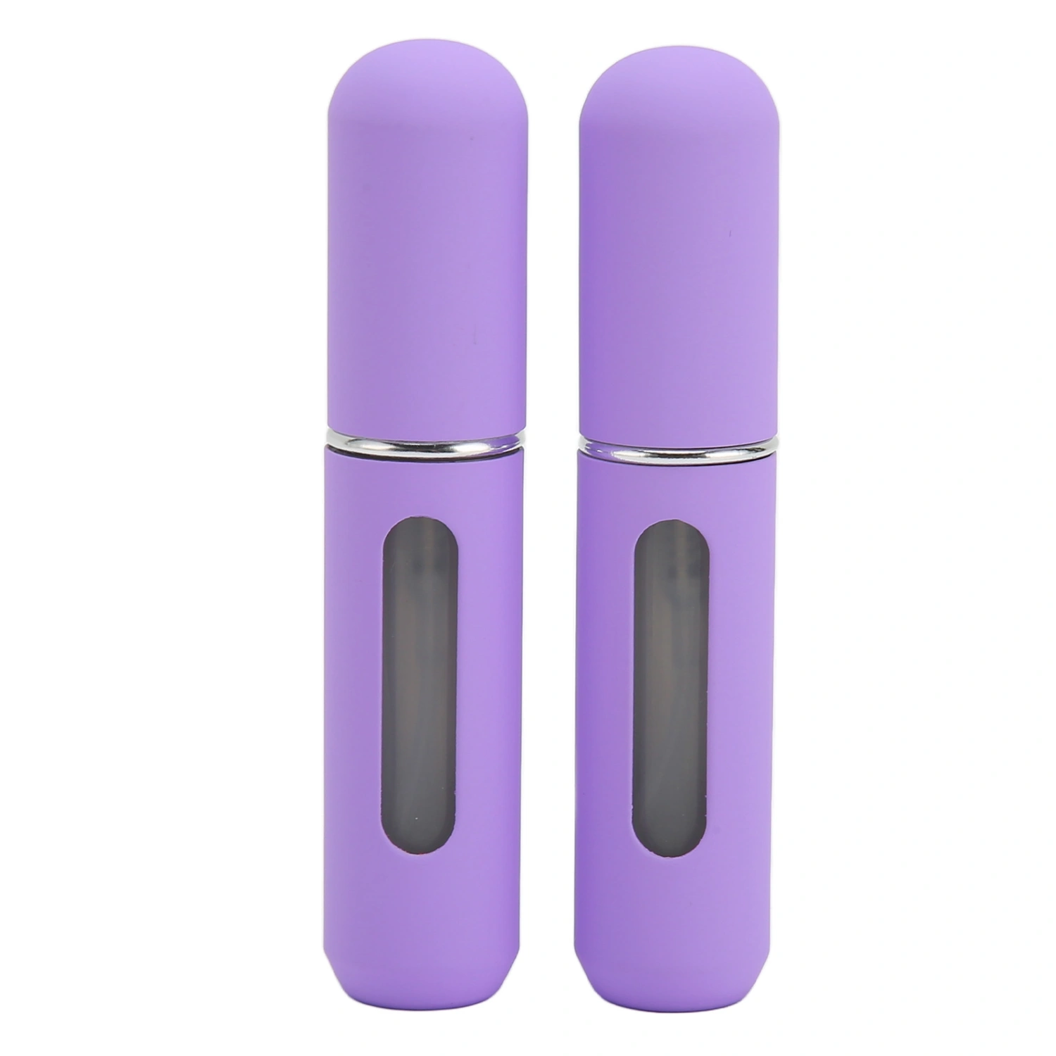 2pcs Mini Refillable Atomizer Travel Size Portable Reusable Empty Pump Atomizer Perfume Bottle 5ml