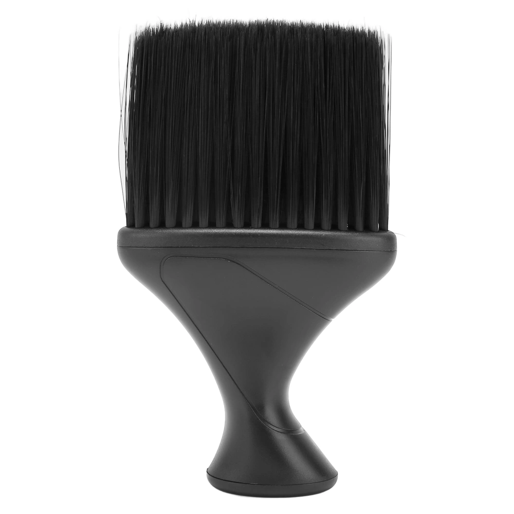 Neck Duster Nylon Bristles ABS Ergonomic Handle Portable Light Weight Barber Brush for Barbershop Salon