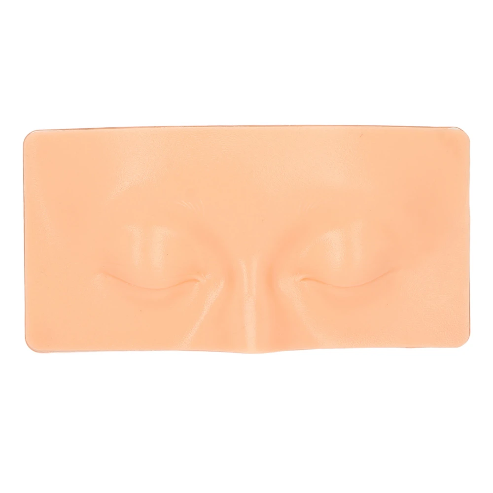 Silicone Practice Board Silicone PVC Easy Cleaning 3D Eye Makeup Practice Board For Exercising