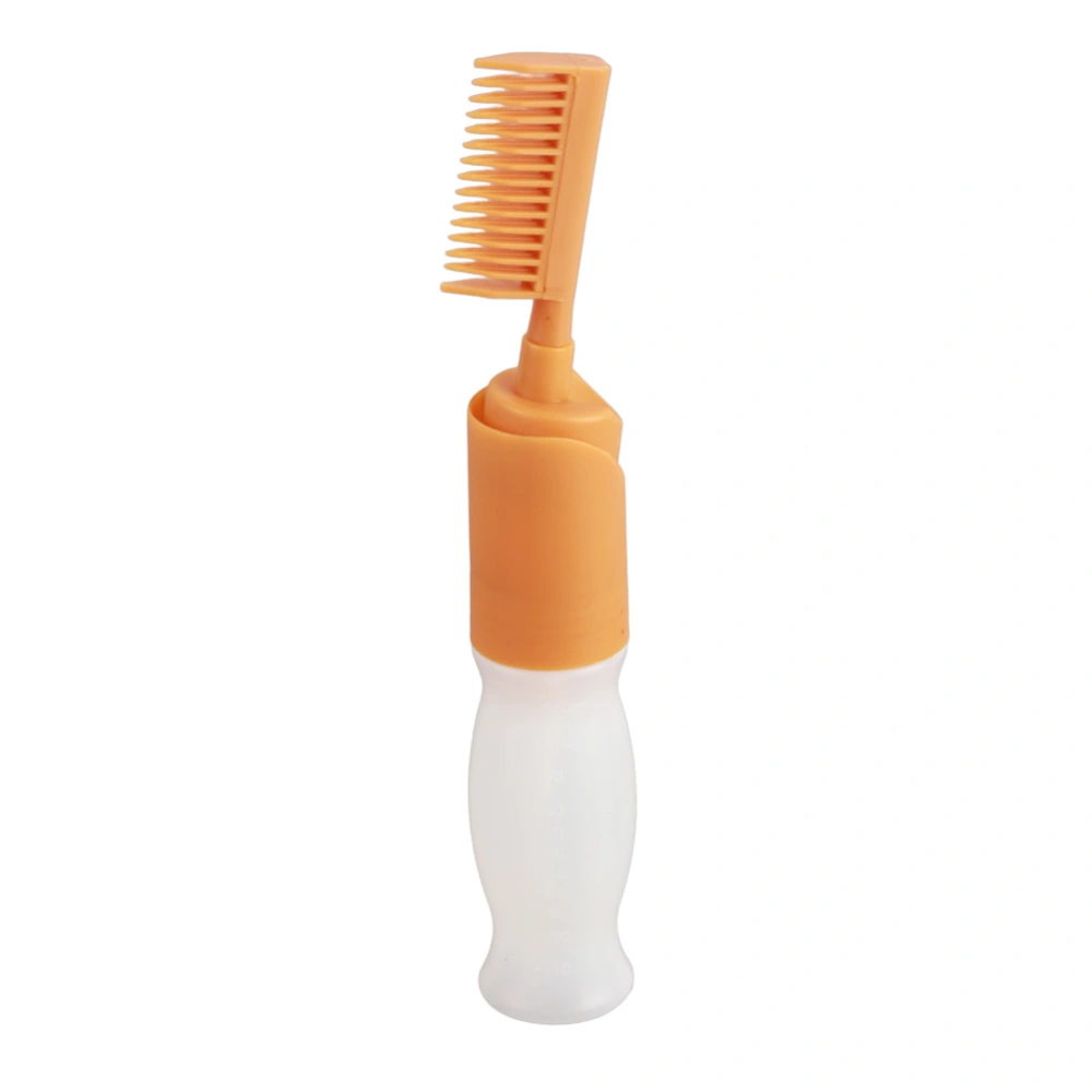 110ml Root Comb Applicator Bottle Hair Dye Bottle With Comb and Graduated Scale for Home Barber Shop Scalp Treatment