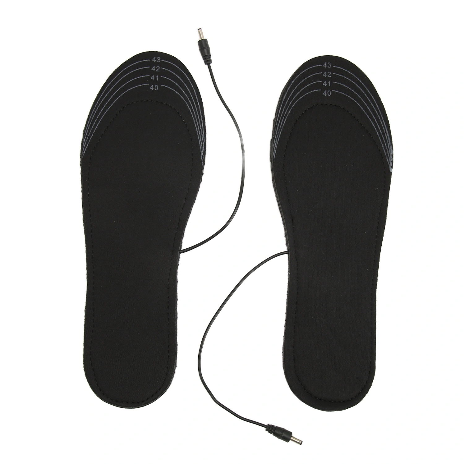 Electric Heating Insoles Cuttable Size Breathable Keep Warming USB Heated Shoes Pads for Men 40‑46