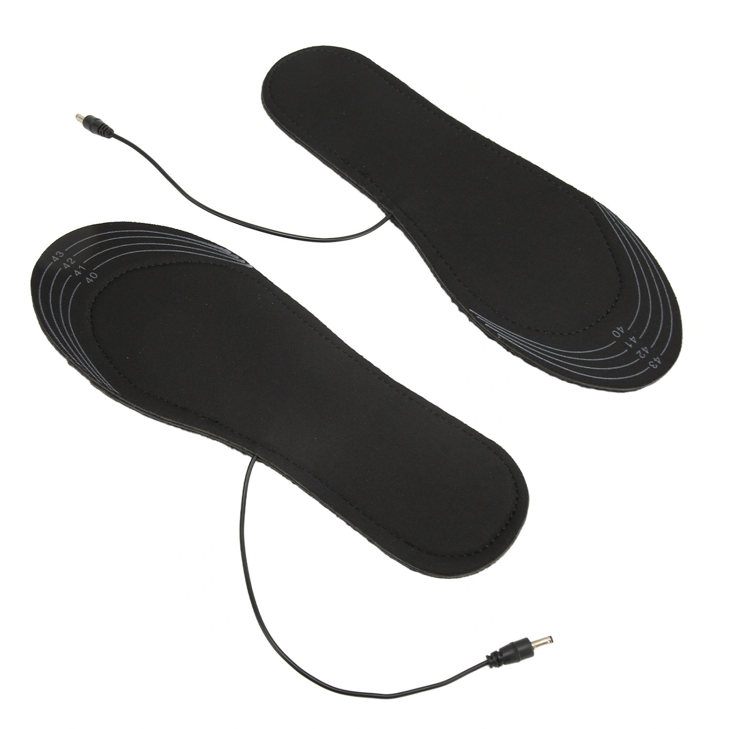 Electric Heating Insoles Cuttable Size Breathable Keep Warming USB Heated Shoes Pads for Men 40‑46