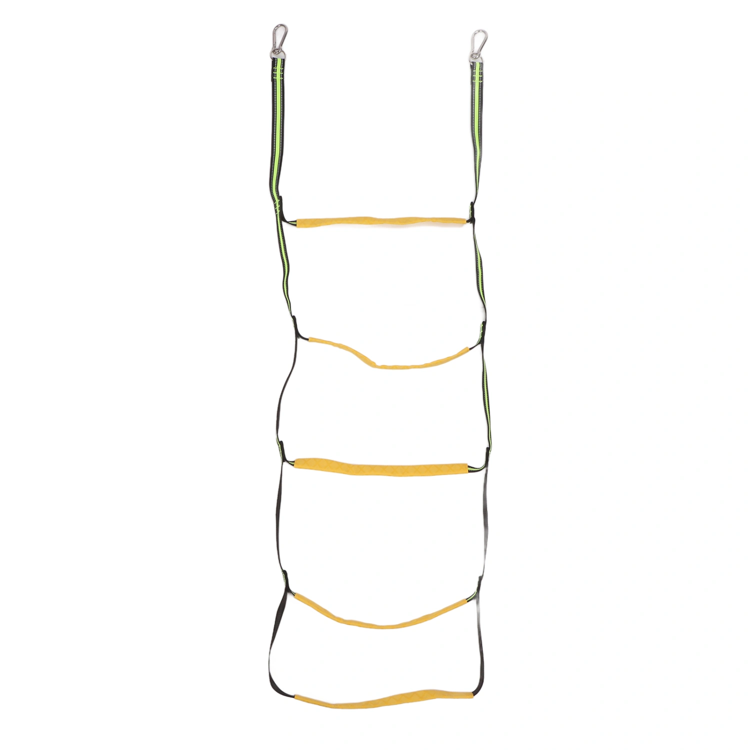 Boat Rope Ladder Portable 5 Step Folding Marine Rope Ladder for Inflatable Boat Home Beauty Salon Swimming Pool