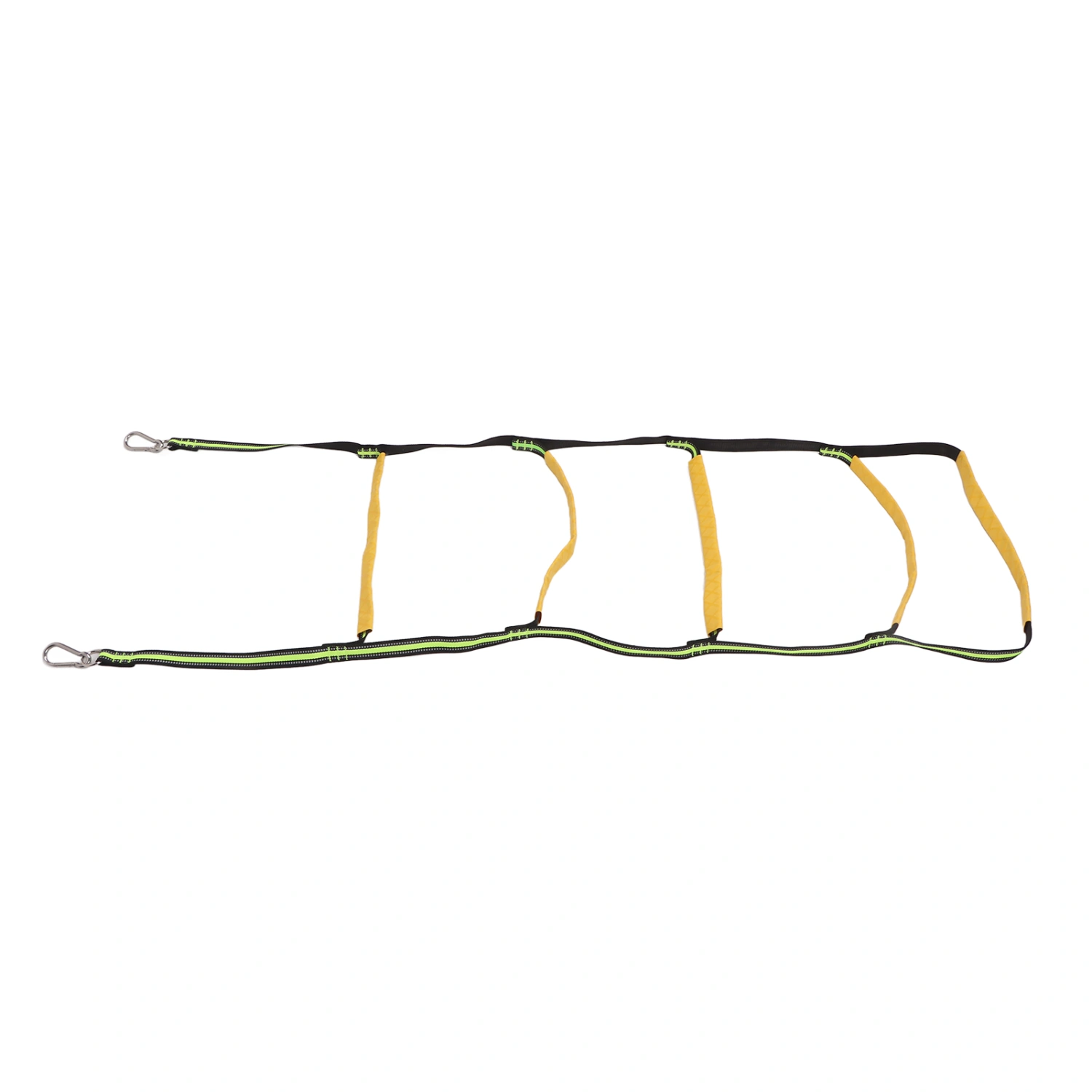 Boat Rope Ladder Portable 5 Step Folding Marine Rope Ladder for Inflatable Boat Home Beauty Salon Swimming Pool