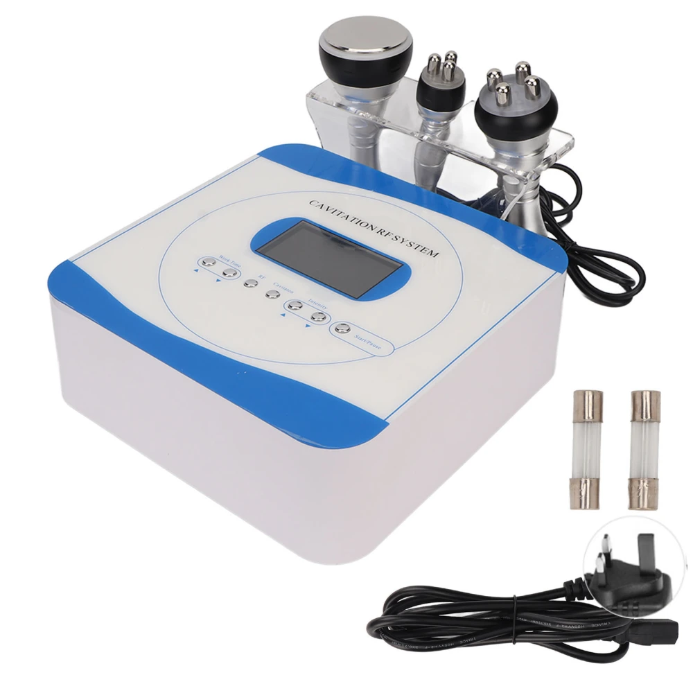 3 in 1 40Khz Cellulite Removal Machine Improve Circulation Negative Pressure Body Shaping Device 110‑240V UK Plug