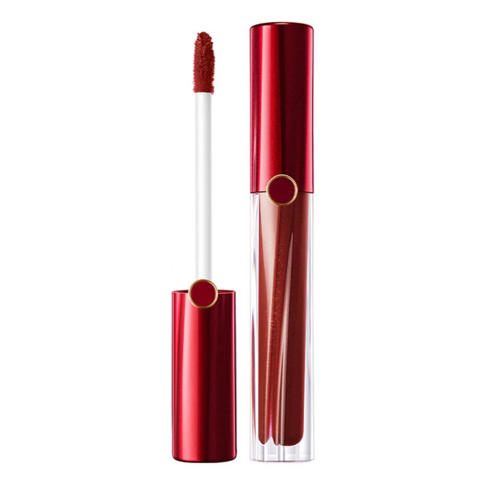 Lip Gloss Prevent Fading Matte Liquid Lipstick Long Lasting Lip Glaze for Autumn and Winter 8 Caramelized Date