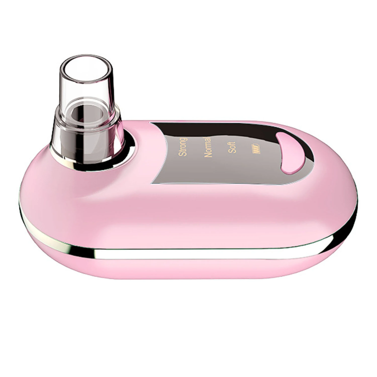 Vacuum Blackhead Remover 3 Modes Mini Handheld Deep Cleaning Reduce Pimple Strong Suction Pore Cleaner Machine Pink