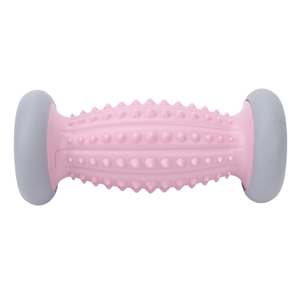 Foot Massage Roller Muscle Relaxing Reduce Discomfort Plantar Fasciitis Massaging Tool for Leg Hand Pink