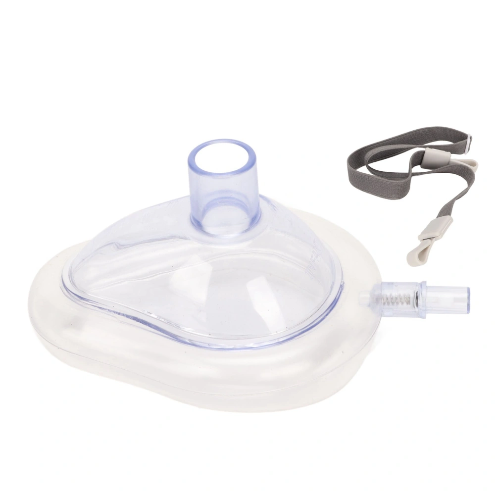 Cardiopulmonary Resuscitation Cover Professional Portable Silicone Safe Emergency Facial Cover Children