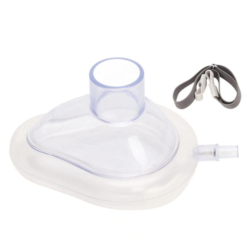 Cardiopulmonary Resuscitation Cover Professional Portable Silicone Safe Emergency Facial Cover Adult