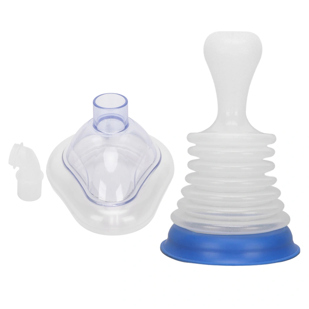 Adult Cardiopulmonary Resuscitation Device Professional Travel Portable Facial Cover Resuscitator