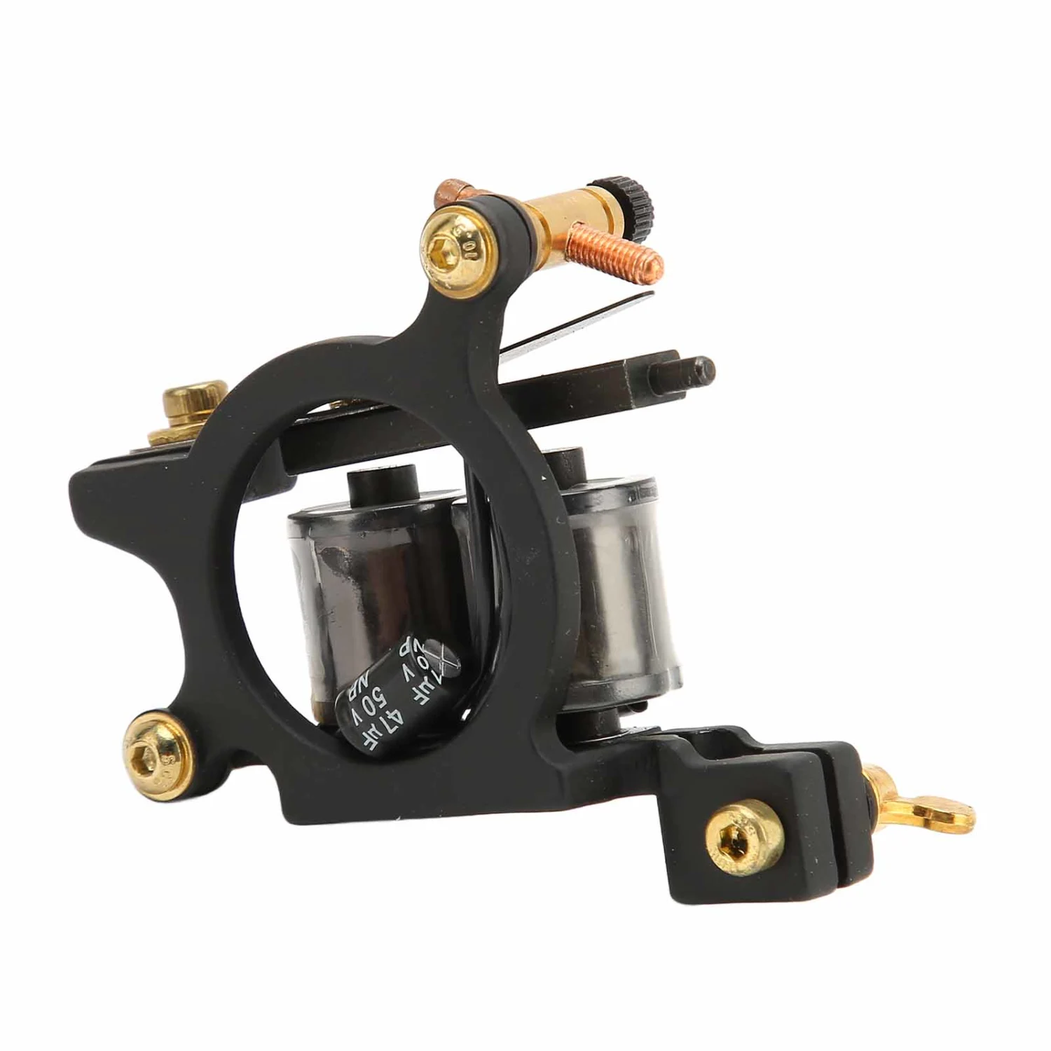 10 Wrap Coils Machine Copper Alloy Coil Professional Tattoo Machine for Shader Liner Tattooist Black 271