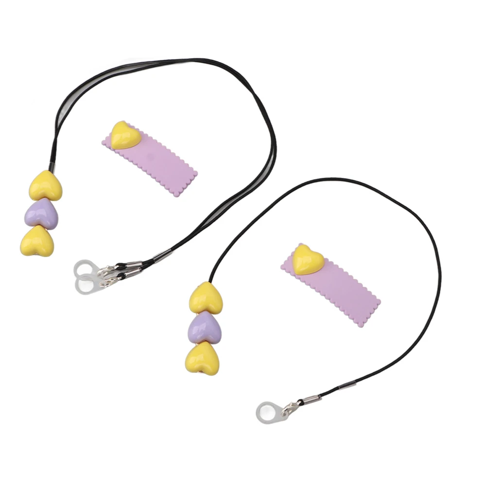 Hearing Aid Clip Prevent Lost Protective Stylish Single Ear Binaural Hearing Aid Lanyard with Hairpin for Child Seniors