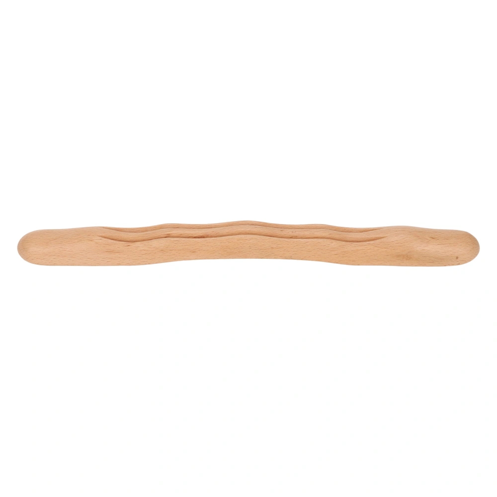 Scraping Stick Tool Beech Wood Muscle Relaxation Massage Scraping Stick for Lymphatic Drainage