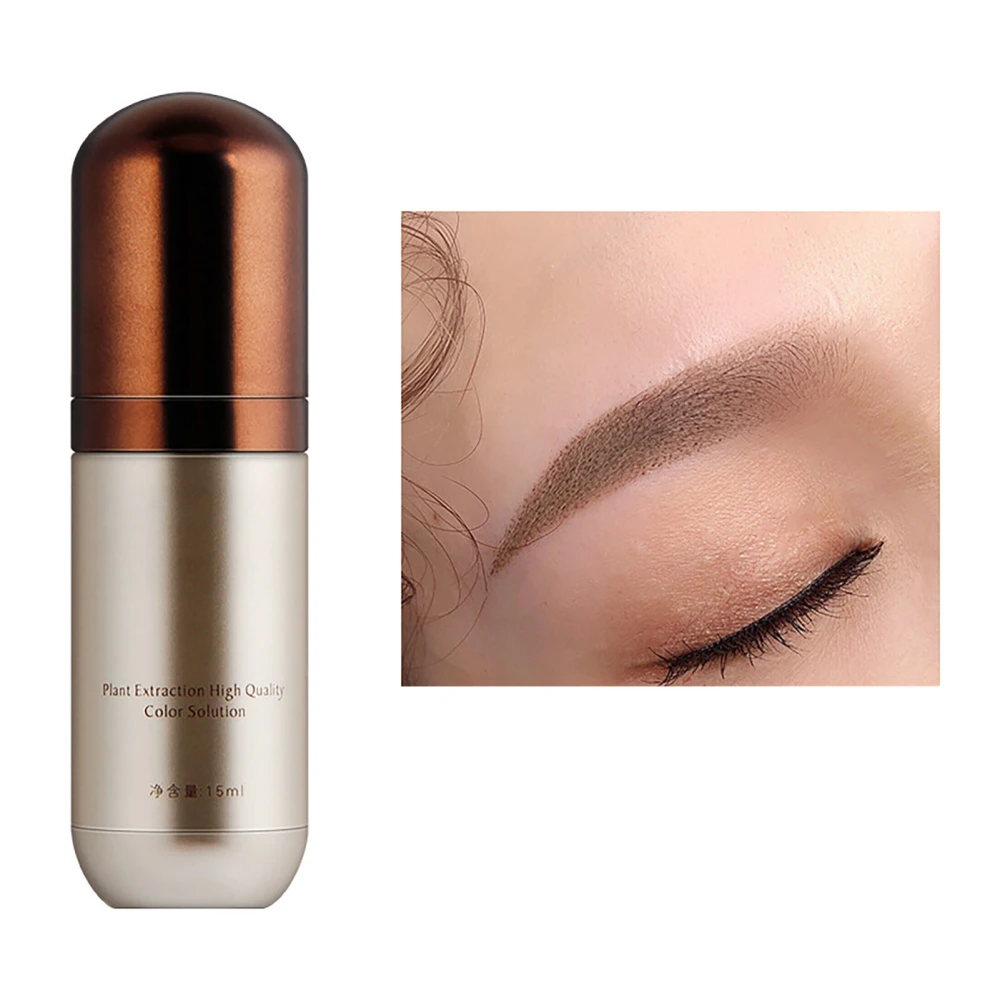 Brow Make Up Pigment Long Lasting Color Retention Gentle Texture Eyebrow Coloring Emulsions Medium Coffee