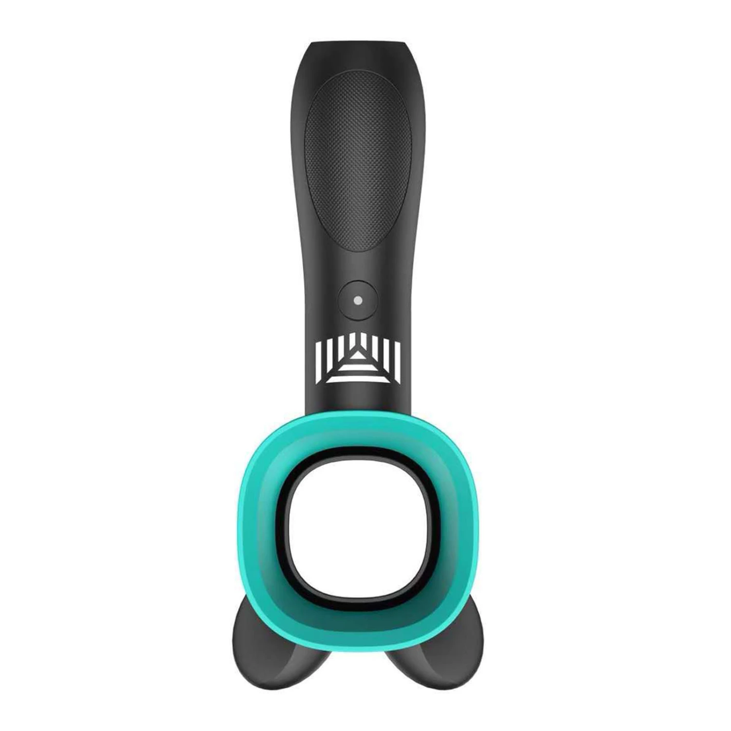 Handheld Fan Leafless 3 Power Adjustable Safe Cartoon Shape Portable Electric Mini Fan Black