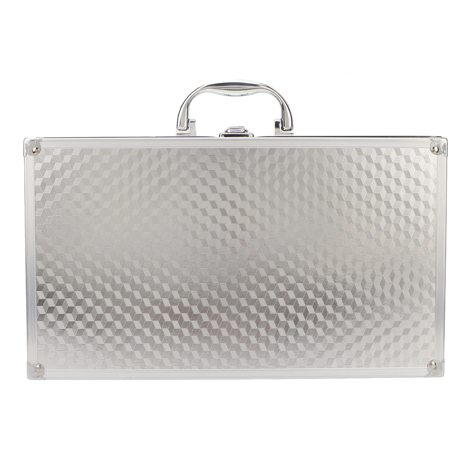 Multifunction Storage Box Large Capacity Buckle Closure Aluminum Tools Organize Case