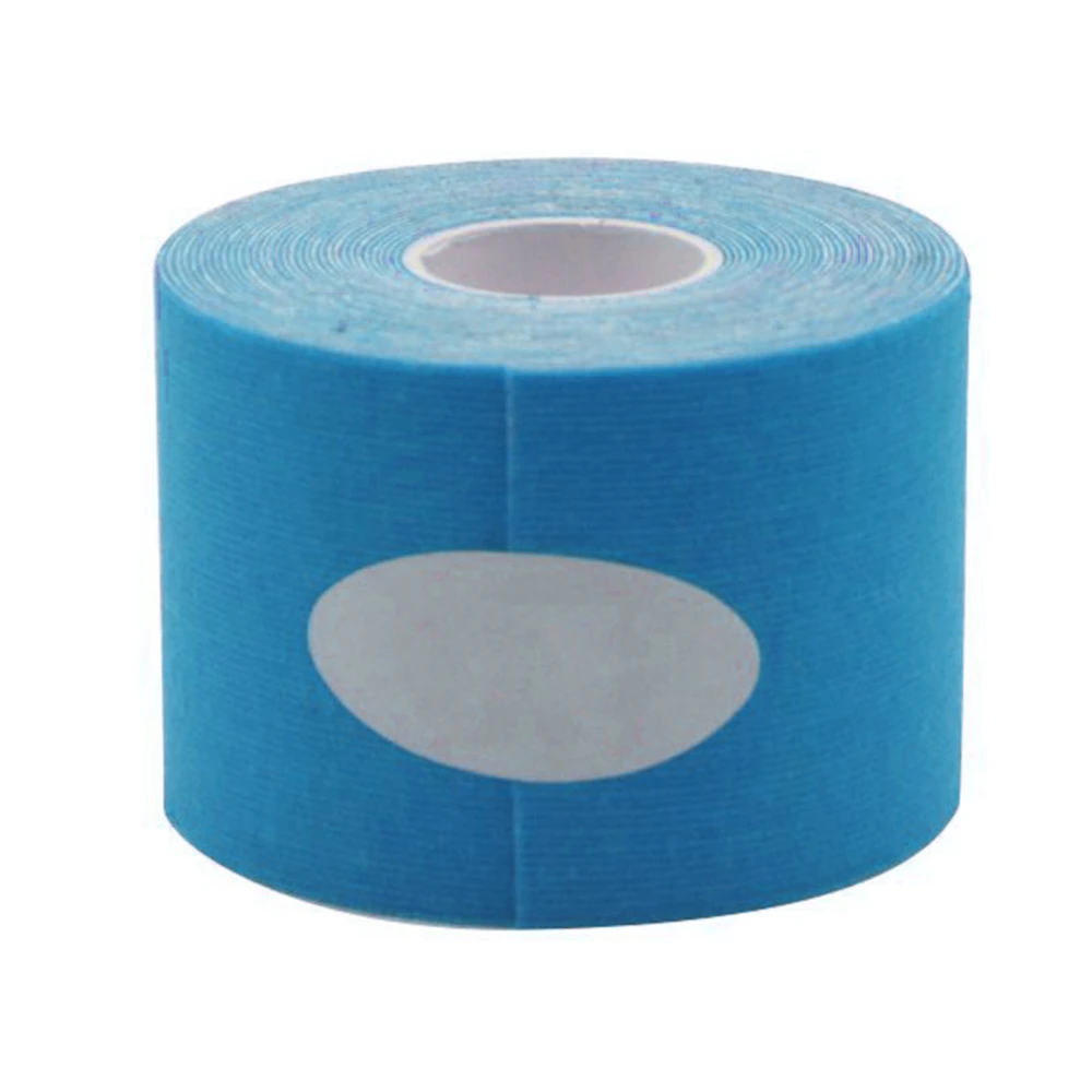 Sports Tape Elastic Self Adhesive Breathable Waterproof Athletic Bandage Tape for Sports Wrist Ankle 2in X 16.4ft Light Blue