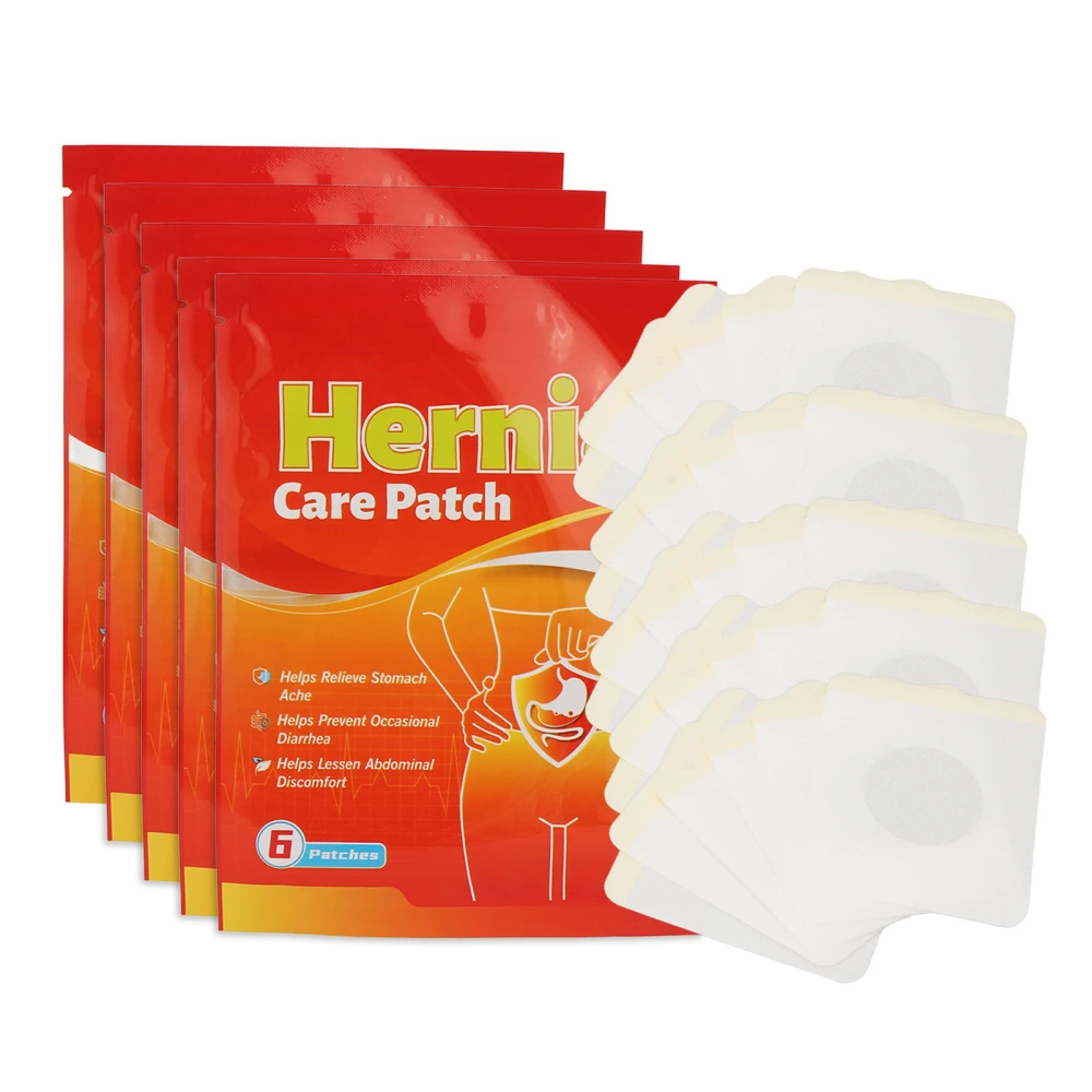 30pcs Abdominal Hernia Care Patch Portable Safe Reduce Pain Health Care Stomachache Treatment Patch for Diarrhea