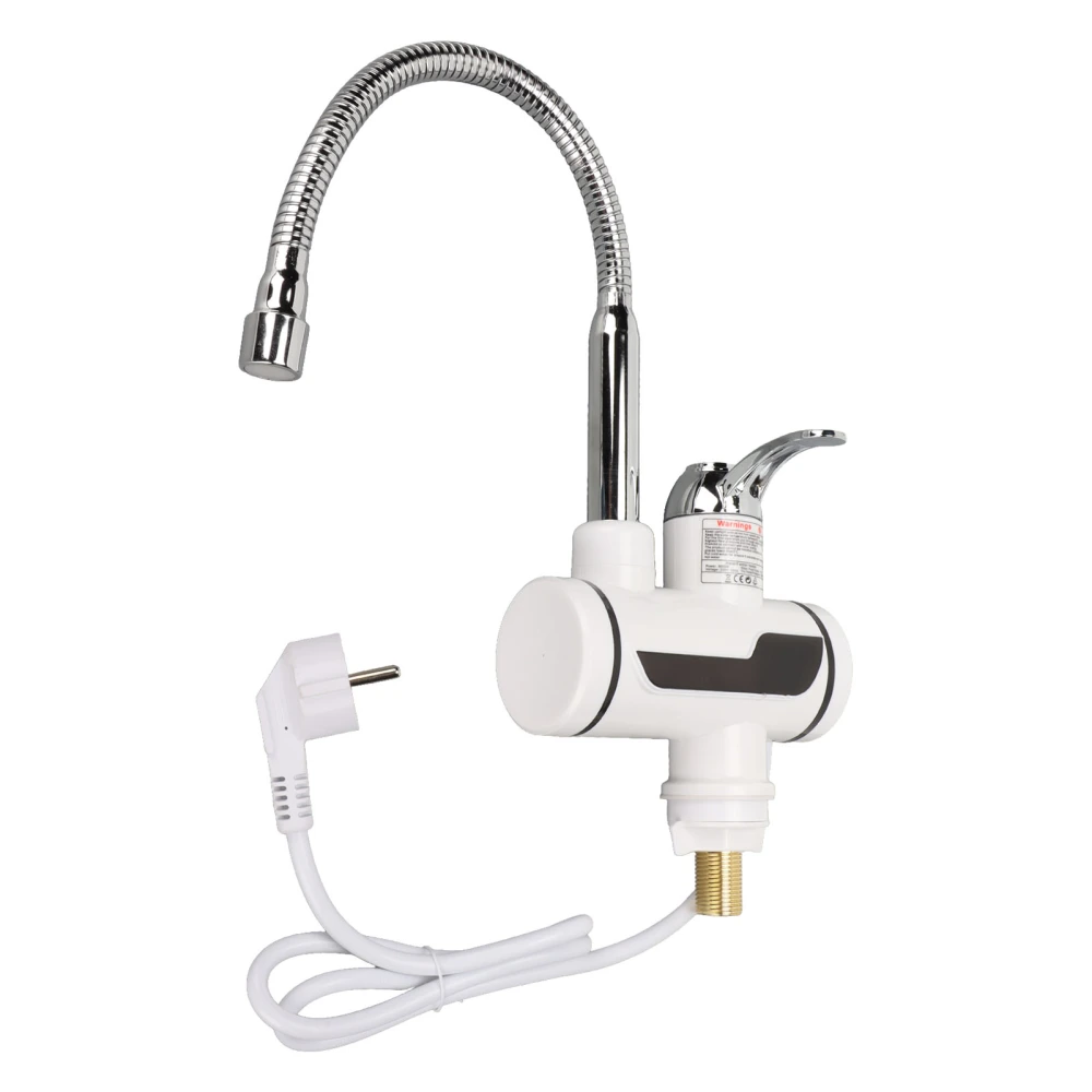 Electric Hot Water Heater Faucet Digital Display Cold Fast Heating Tap for Kitchen Bathroom