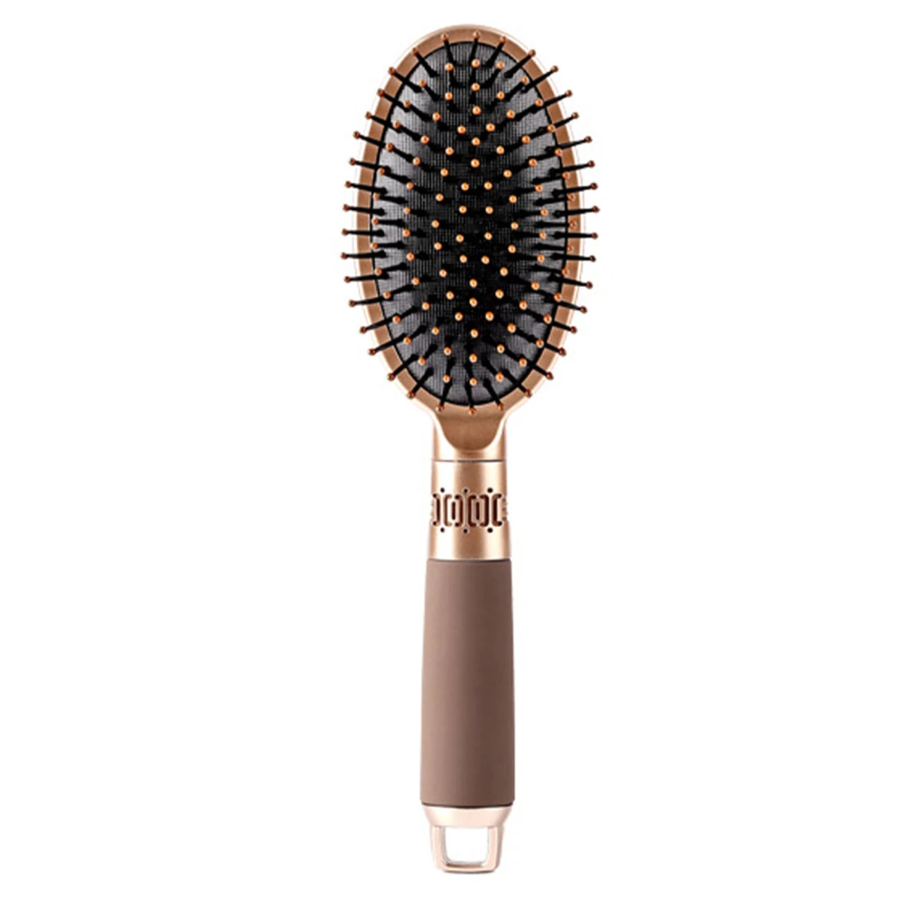 Hair Brush Styling Comb Styler Hairbrush Massaging Detangling Tool for Home Salon Oval 8.2x25cm / 3.23x9.84in