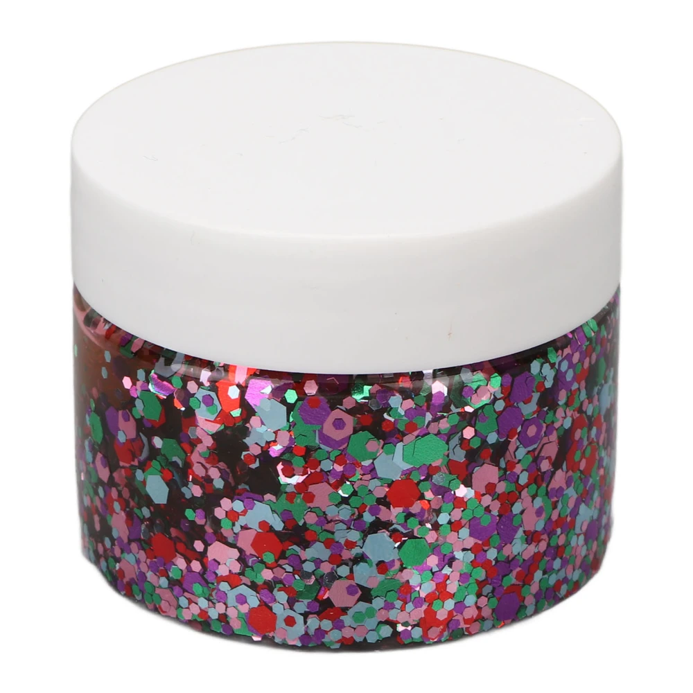 Body Peel Off Glitter Colorful Portable Waterproof Long Lasting Face Makeup Glitter Glue for Adults Kids 40ml MG16