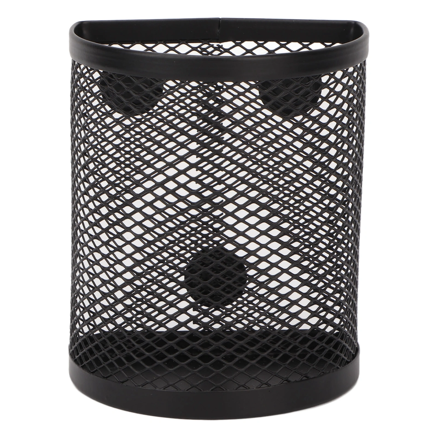 Magnetic Pencil Holder Semicircle Sturdy Metal Widely Used Magnetic Locker Organizer for Home Office Classroom
