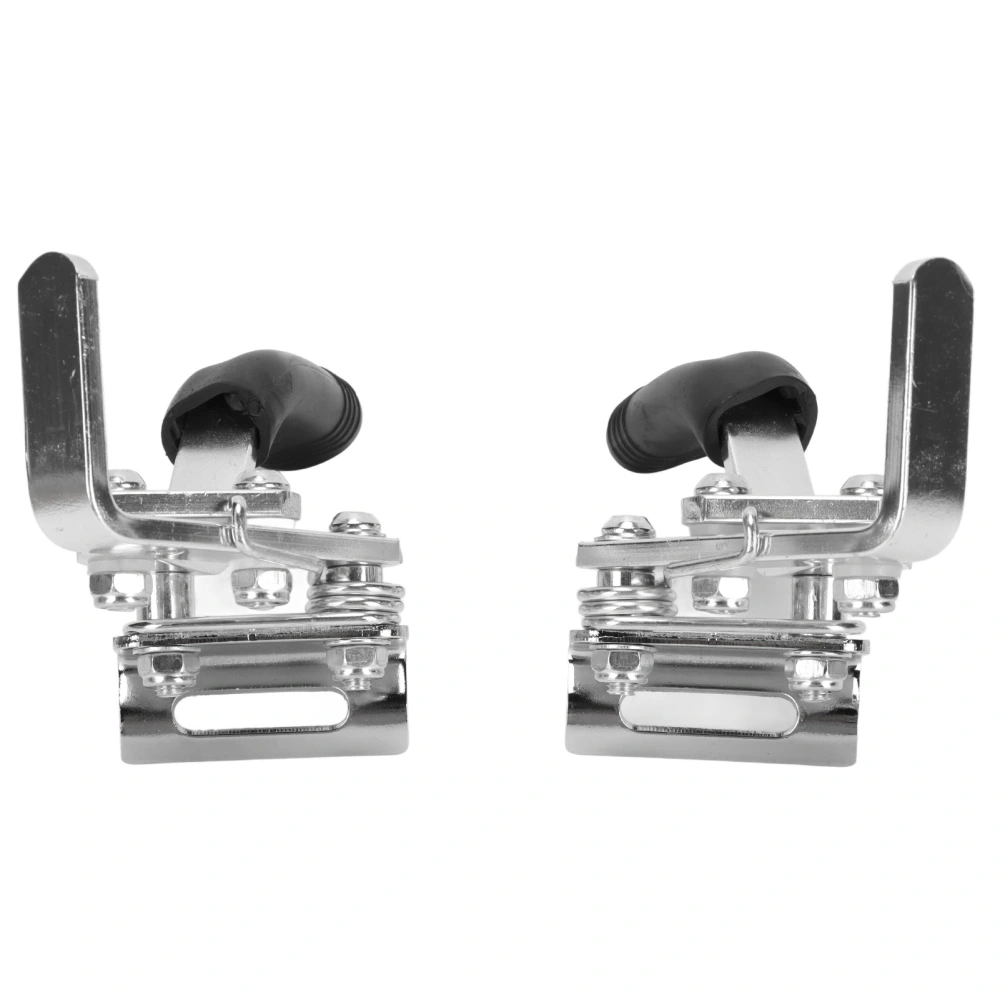 1 Pair Wheelchair Brakes Aluminium Alloy Side Mount Sensitive Easy Installation Wheelchair Hand Brake Assembly