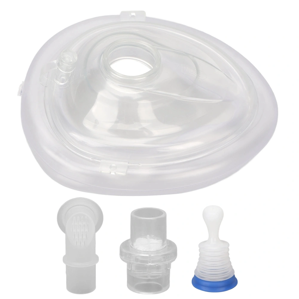 Cardiopulmonary Resuscitation Device Professional Portable Men Women Facial Cover Resuscitator