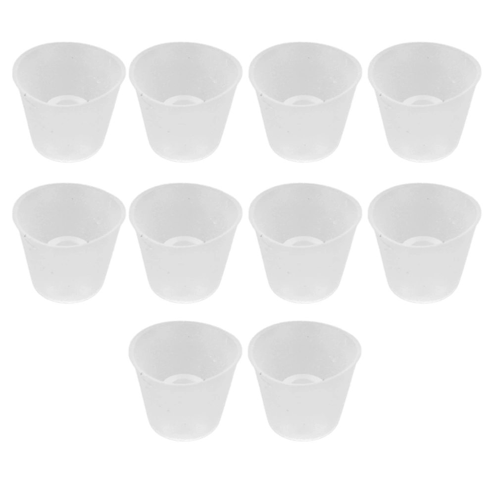 10pcs Replacement Earbud Silicone Cone Shaped Earbud Tips Set for Hearing Amplifier S