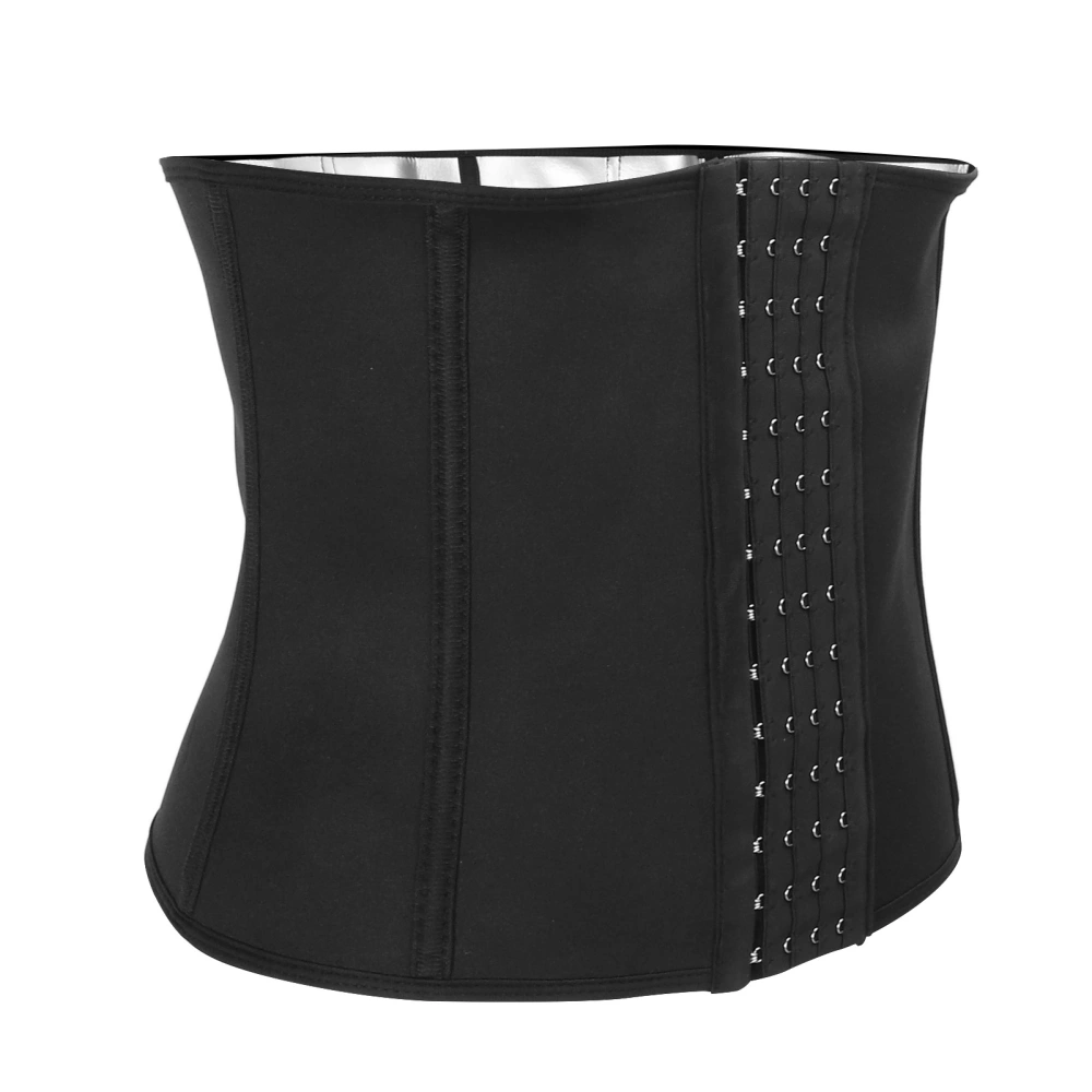 Belly Wrap Comfortable 4 Row Button Adjustable Wrap Waist Trainer for Women Yoga Fitness M