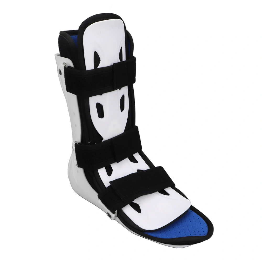 Ankle Brace Breathable Comfortable Free Adjustment Foot Drop Support Brace Injury Ankle Splint Right Foot S (26cm/10.2in Length)