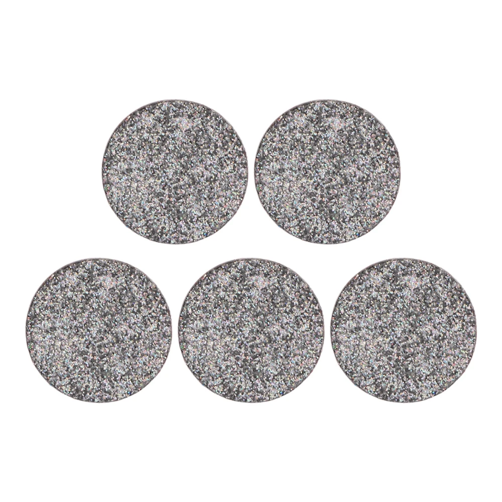 5pcs Shiny Glitter Eyeshadow Professional DIY Single Color Eye Shadow Pigmented Cosmetics for Empty Palette