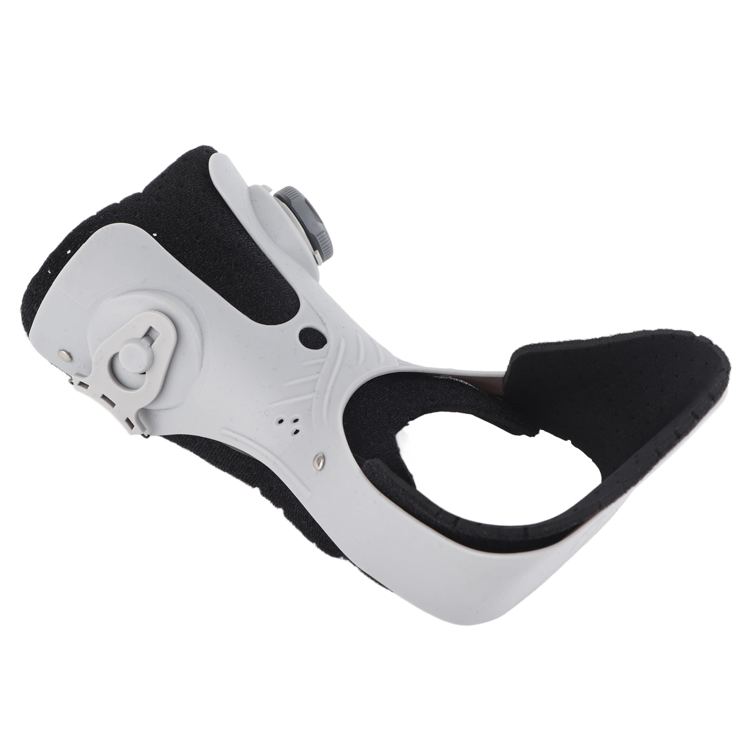 Ankle Stabilizer Adjustable Breathable Pain Reduce Portable Drop Foot Orthosis Brace Support for Achilles Tendon XL Left Foot