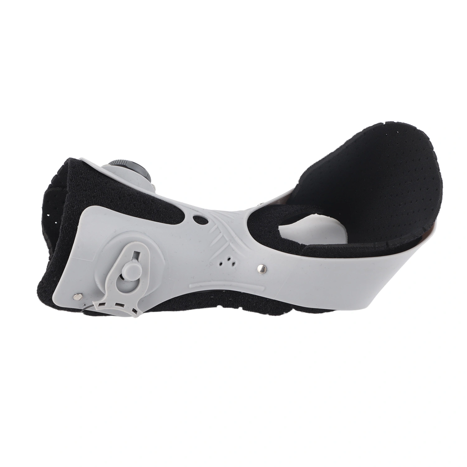 Ankle Stabilizer Adjustable Breathable Pain Reduce Portable Drop Foot Orthosis Brace Support for Achilles Tendon XL Left Foot