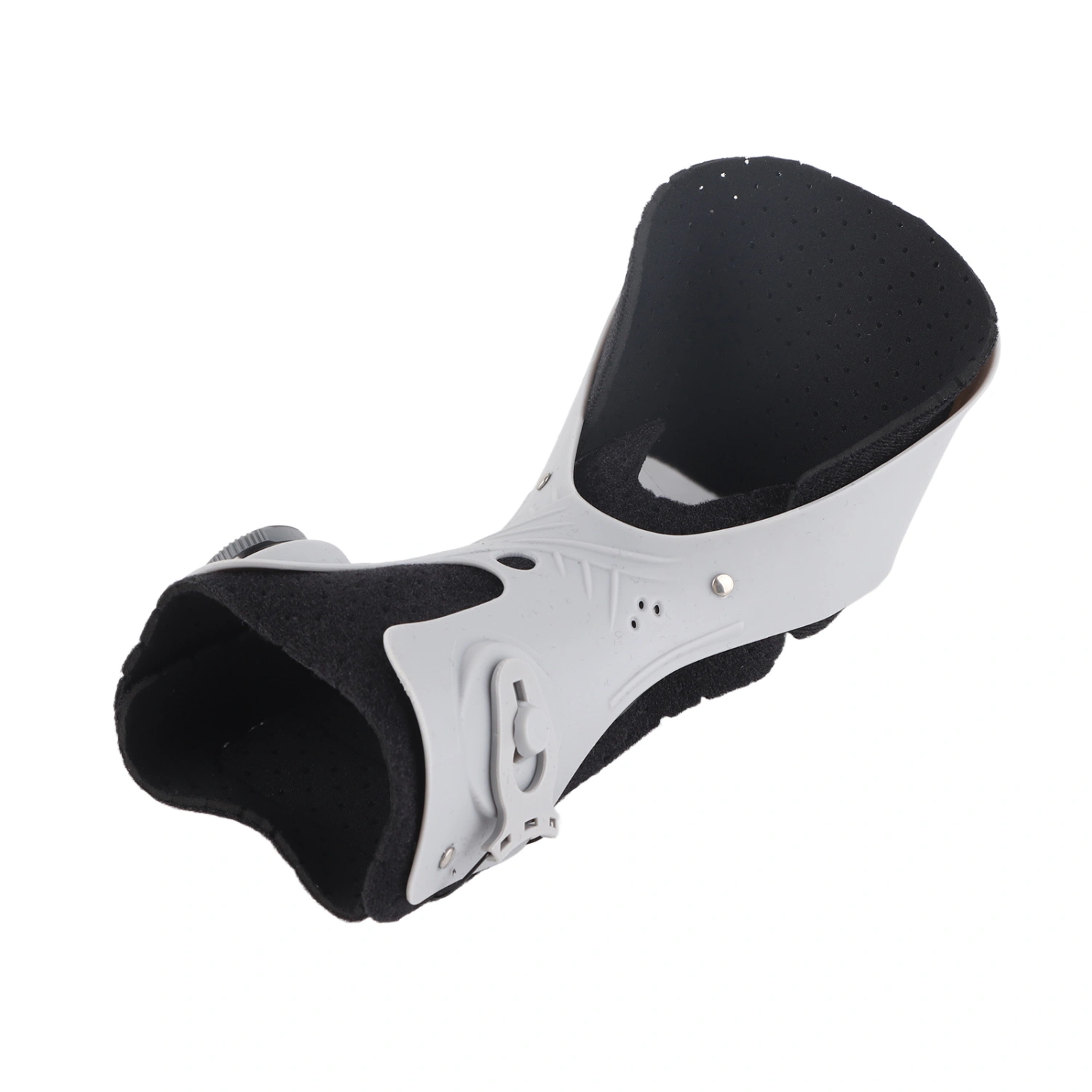 Ankle Stabilizer Adjustable Breathable Pain Reduce Portable Drop Foot Orthosis Brace Support for Achilles Tendon XL Left Foot