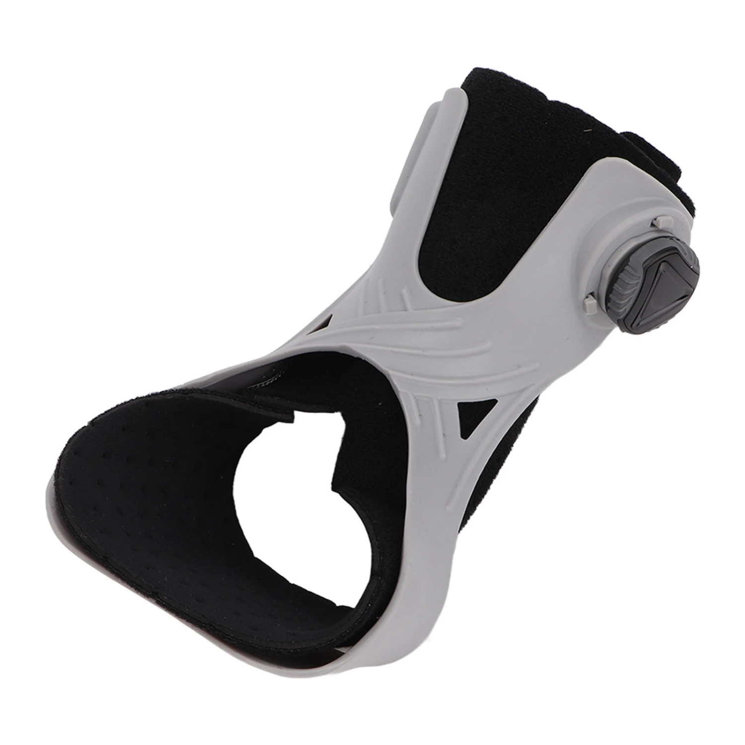 Ankle Stabilizer Adjustable Breathable Pain Reduce Portable Drop Foot Orthosis Brace Support for Achilles Tendon M Left Foot