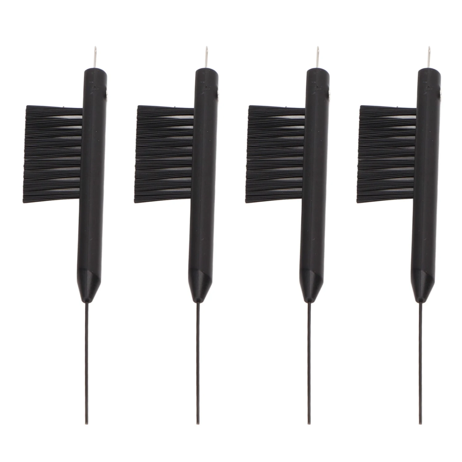 Professional Hearing Amplifier Cleaning Brush with Wax Loop Vent Cleaner Set Portable Soft Cleaning Cloth