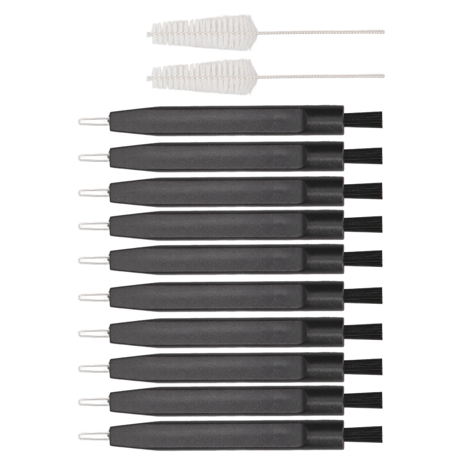 Hearing Amplifier Cleaning Brush with Wax Loop Hearing Amplifier Vent Tube Brush Cleaning Tool Set