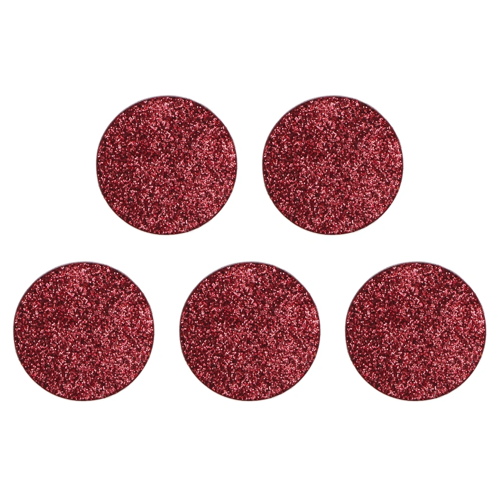 5Pcs Single Eyeshadow Compact Long Lasting DIY Single Color Eyeshadow for Eye Makeup Supplies J14