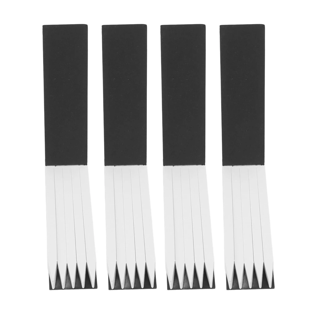 400pcs Perfume Test Strips Disposable White Essential Oils Fragrance Tester Strip for Aromatherapy Black