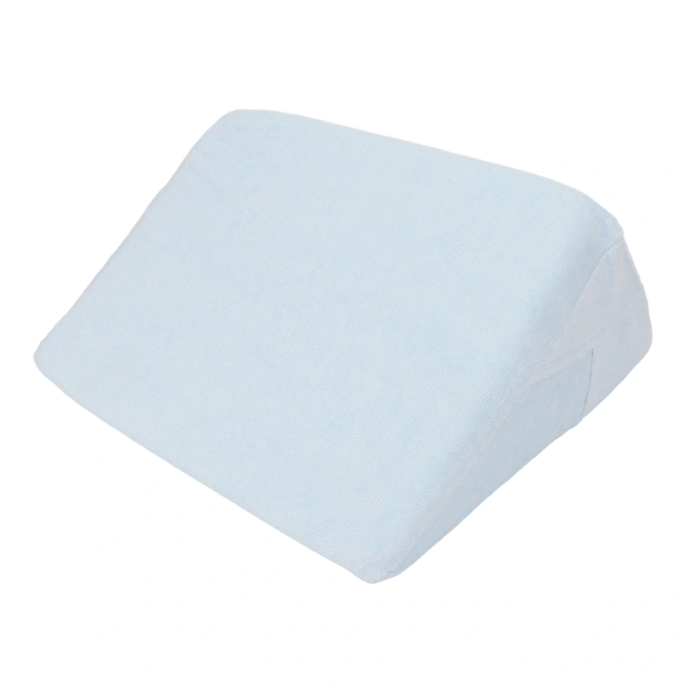 30cm Patient Turn Over Pillows Wedge Shaped Soft Sponge Back Position Support Pillow Blue