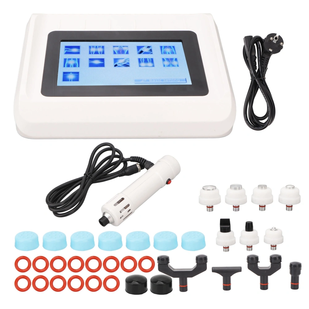 Shockwave Machine Professional Energy Adjustable Soreness Relief ED Treatment Shock Wave Machine 100‑240V EU Plug